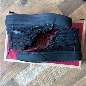 Vans Black High-Top Sneakers for Men